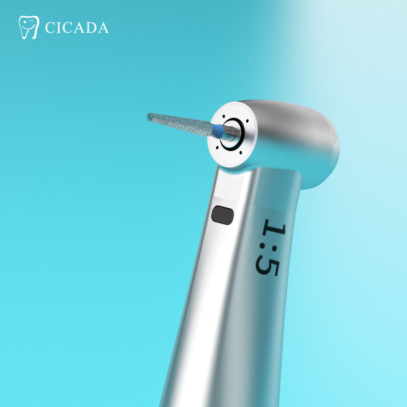 dental high speed push button handpiece