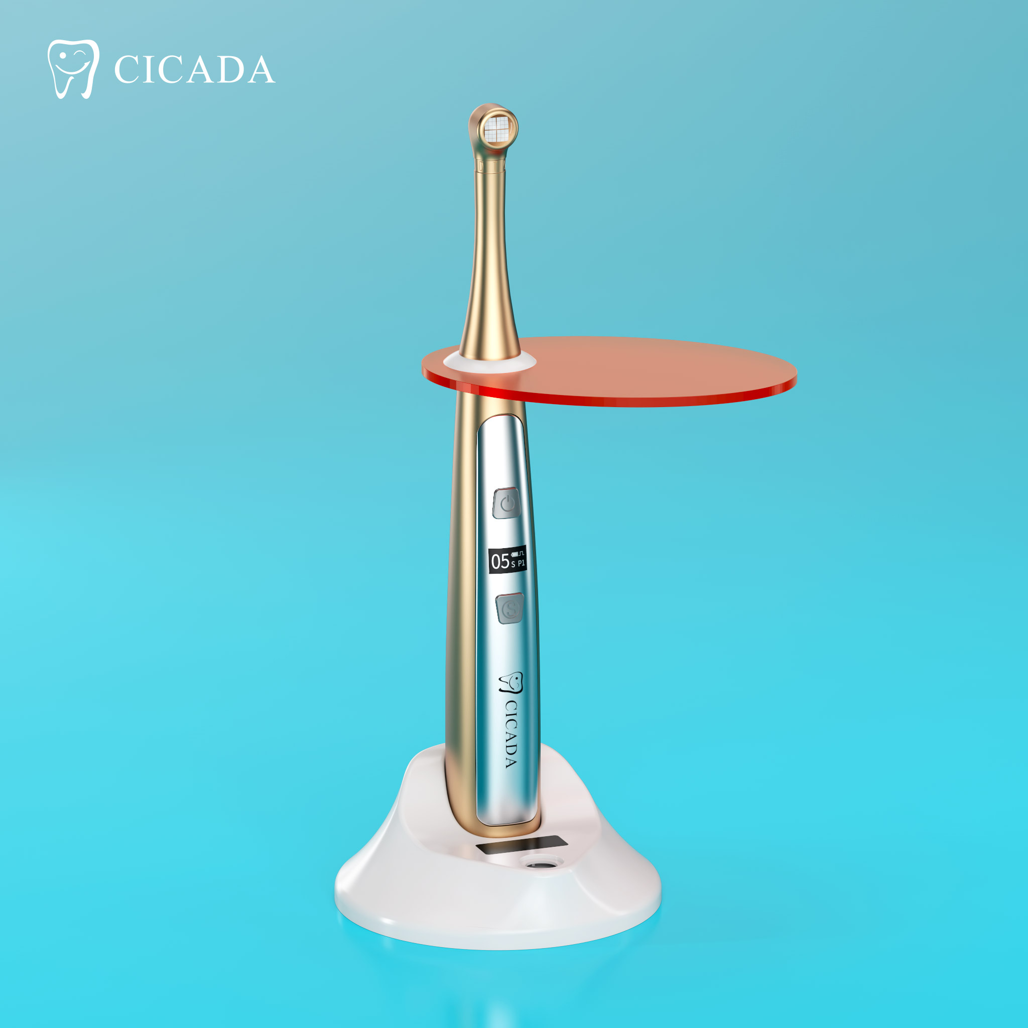 Broad Spectrum Curing Light Dental Curing Light LED - CICADA