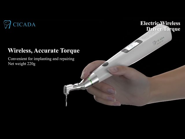 CICADA Electric Wireless Dental Implant Torque Driver
