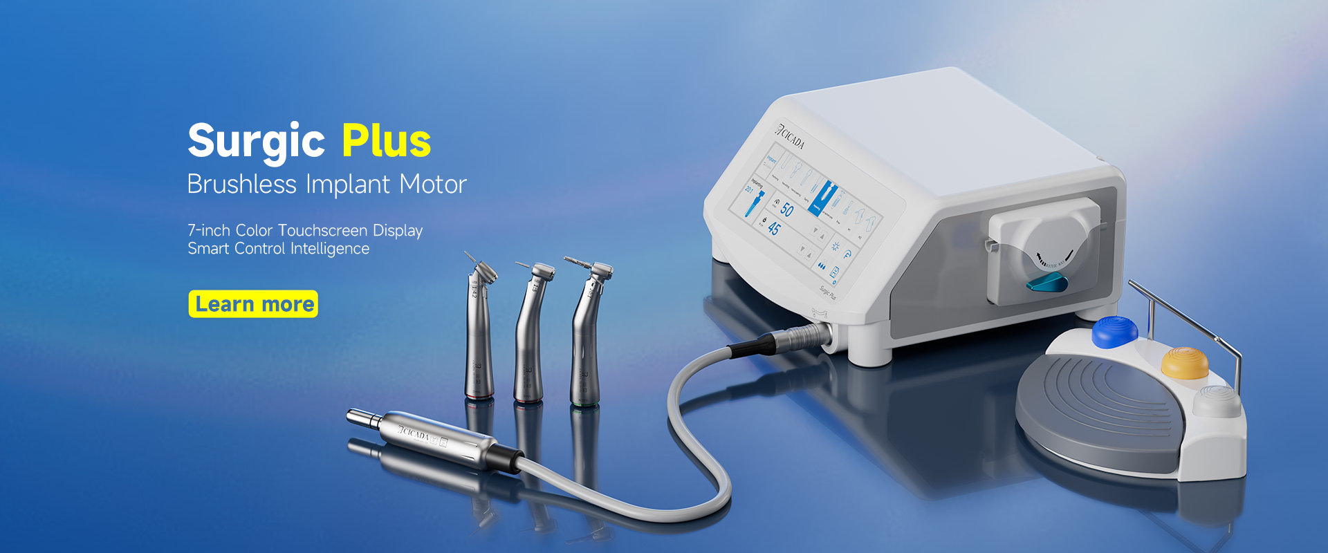 Surgic plus implant motor